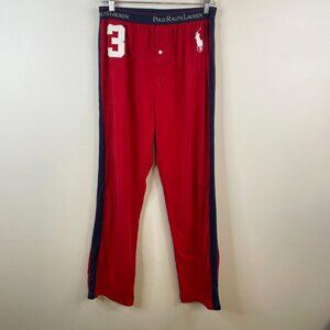 Polo Ralph Lauren Mens Logo Pull On Lounge Pajama Pants Size M Embroidered Pony